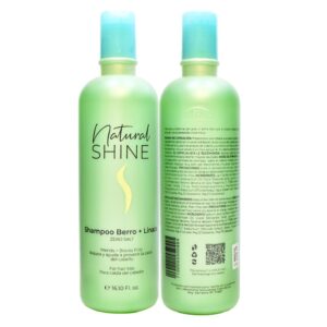 Shampoo Natural Shine Berro+Linaza