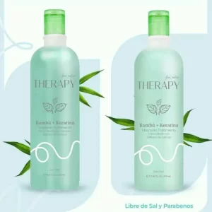 Therapy Mascarilla bambú y keratina