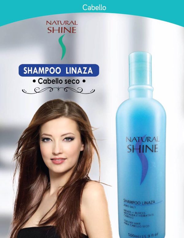 Shampoo Natural Shine Linaza